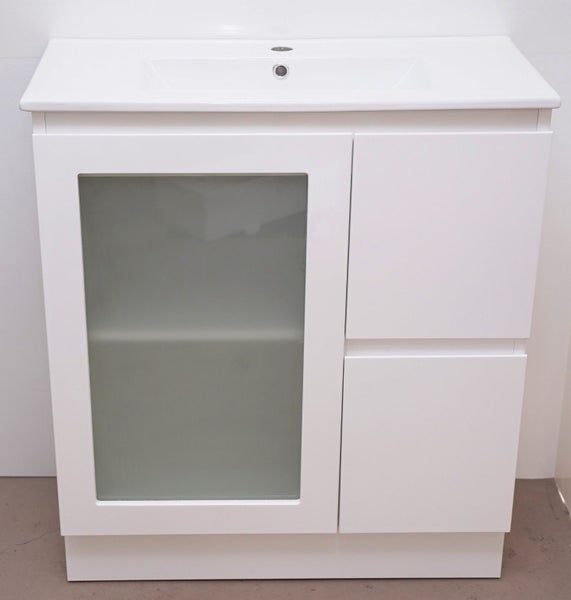 *Brand New* Slim Vanity 750mm Cabinet + Basin Carousel 1