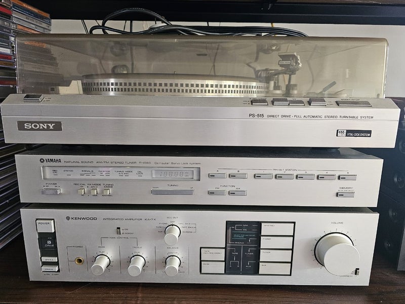 Vintage Complete Stereo System with Rack Carousel 1