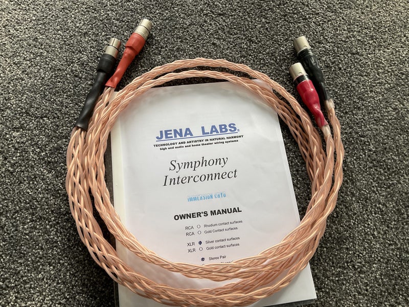 Jena Labs Symphony Interconnect XLR 1.6m Carousel 2