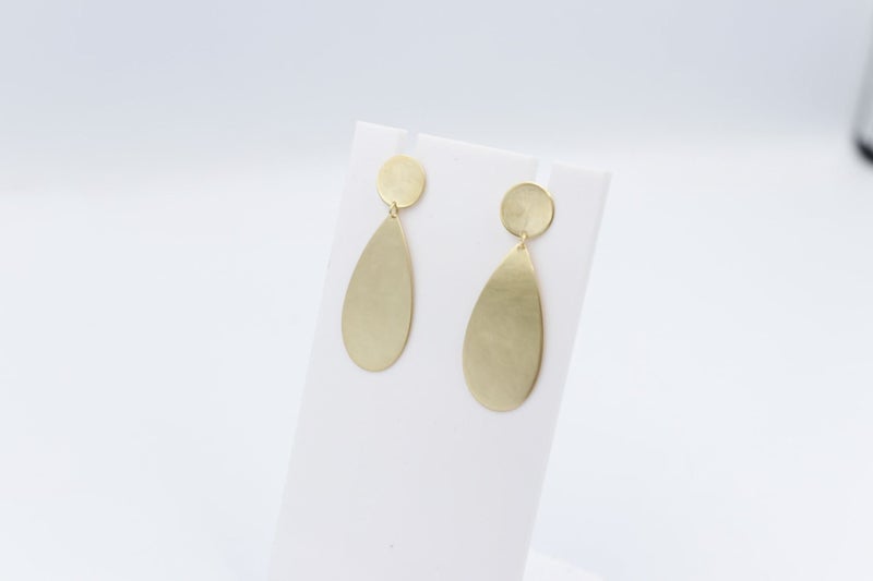 9ct Gold Dangle Earrings OFY443/8 Carousel 1