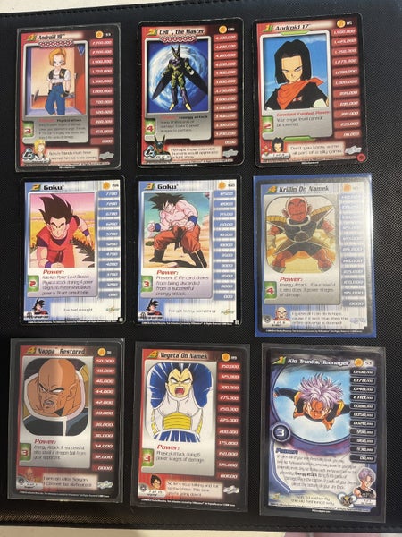 DBZ non foil Personality lot x 9 Carousel 1