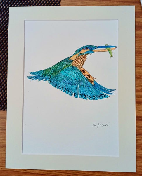 "King fisher!" by Jan FitzGerald Carousel 1