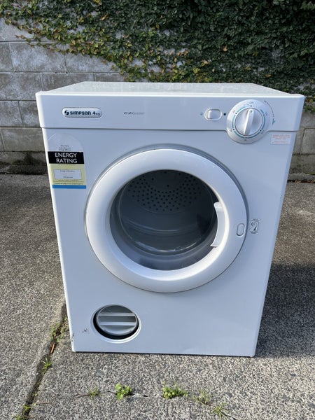 Simpson 4kg vented dryer - working fine Carousel 1