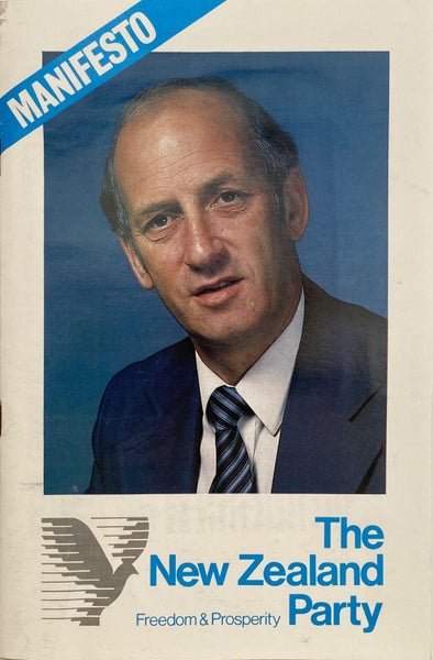 THE NEW ZEALAND PARTY - Bob Jones 1984 Carousel 1