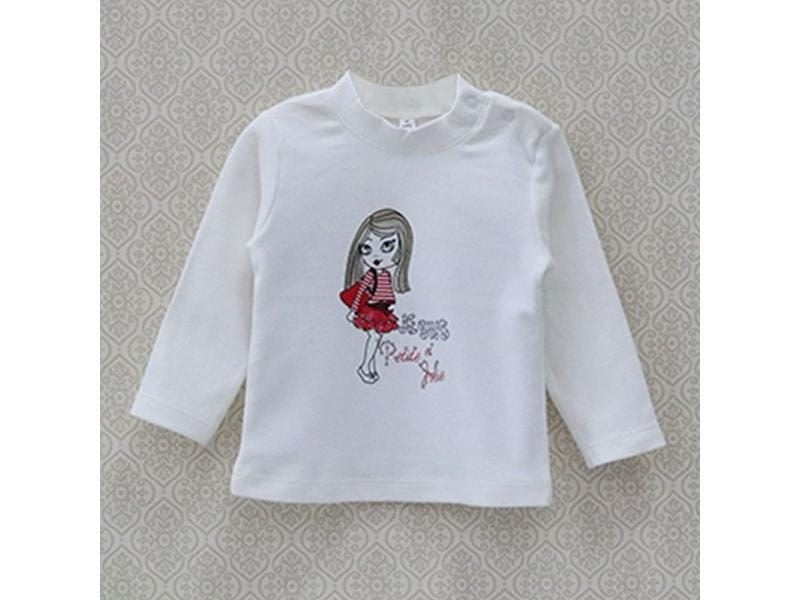 Baby Girls' Spring Long Sleeve Shirts T-shirts Jumpers Pure Cotton Carousel 1