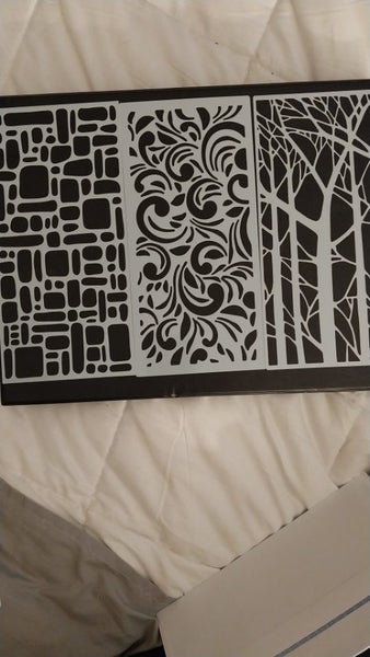 Stencils for Junk Journals Carousel 1