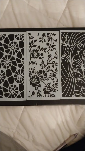 Stencils for Junk Journals Carousel 1