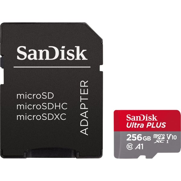 SanDisk Ultra Plus MicroSDXC Memory Card With Adapter - 256GB Carousel 2