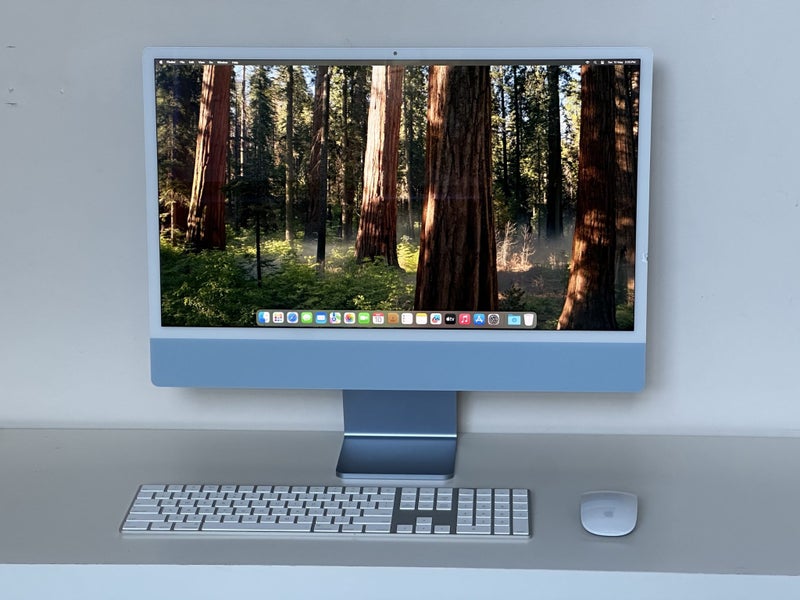 Blue M1 iMac - 512GB Carousel 1