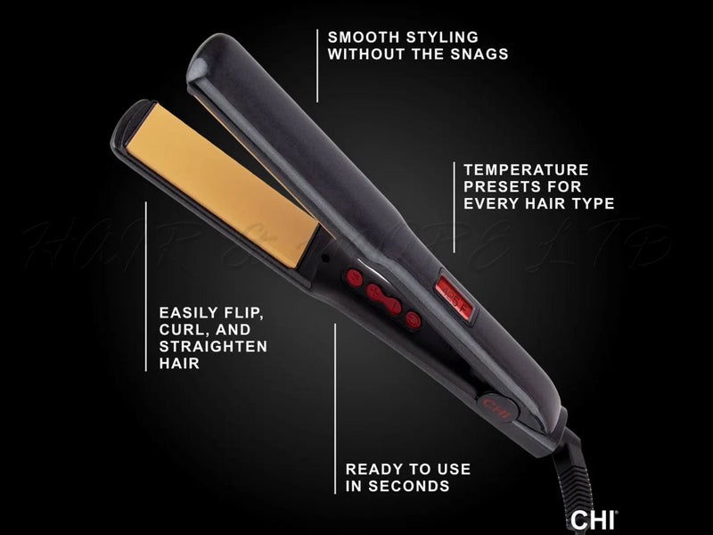 CHI G2 Digital Ceramic & Titanuim Infused Hairstyling Straightener Iron Carousel 2