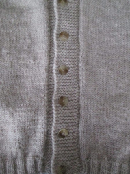 ~* Handknitted Pure Wool Chunky Cardigan - 72cm *~ Carousel 2