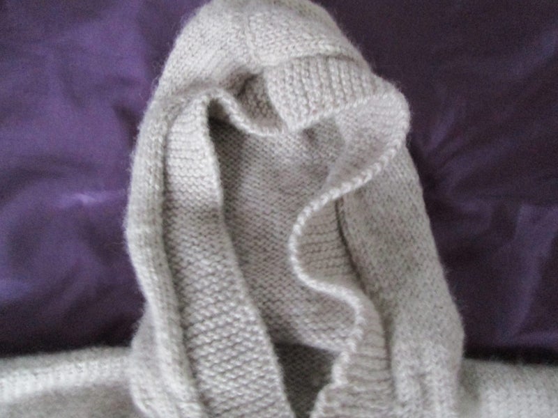~* Handknitted Pure Wool Chunky Cardigan - 72cm *~ Carousel 3