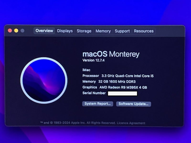 iMac 27" late 2015 / 4TB SSD / 32GB / 5k Retina Carousel 2