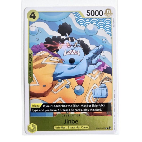 Bandai One Piece EB-02 Anime 25th Collection - Jinbe EB02-055 Carousel 1