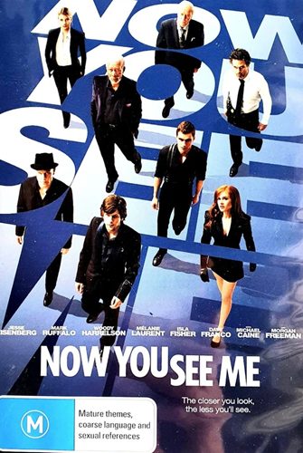 Now You See Me - Jesse Eisenberg, Mark Ruffalo, Morgan Freeman DVD Region 4 Carousel 1