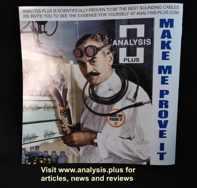 ANALYSIS PLUS HDMI CABLE * * * $1 RES * * * Carousel 10