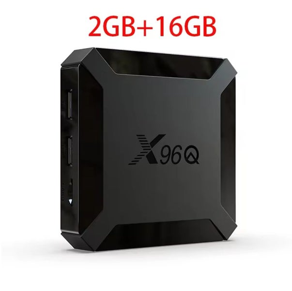 Android 10 X96Q Smart TV Box Allwinner H313 Quad Core 4K Set Top Box 2GB 16GB Carousel 2
