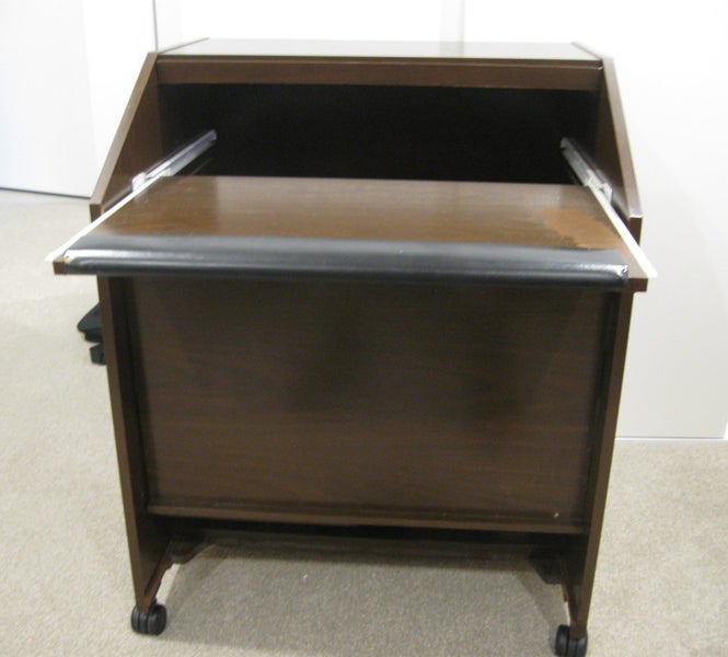 Computer Work Station Desk Carousel 1