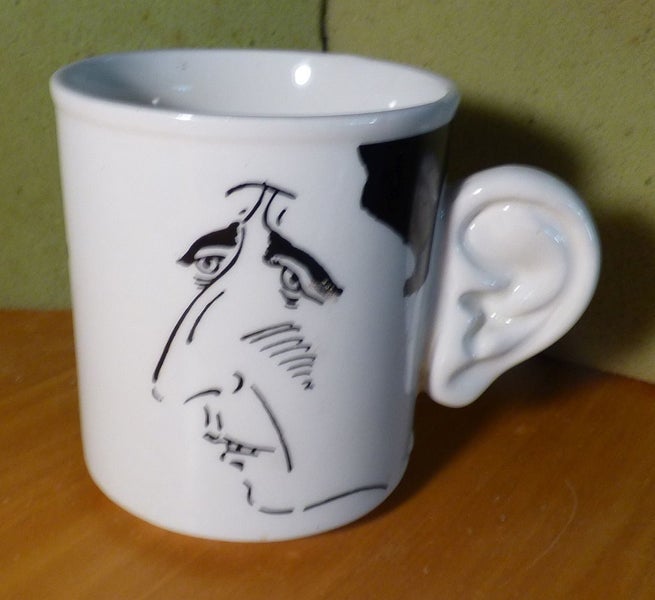 Vintage 1981 Carlton Ware Prince Charles Engagement To Lady Diana Ear Mug Carousel 1