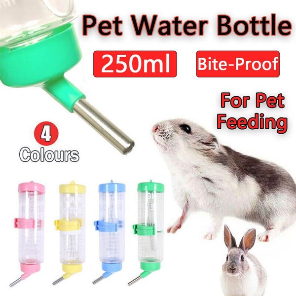 Pet Guinea Pig Rabbit Hamster Rat Drinker Drinking Water Bottles Waterer 250ML Carousel 2