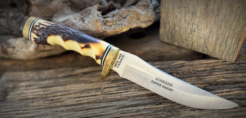 UNUSED USA SCHRADE “UNCLE HENRY” 153 GOLDEN SPIKE *WOW* Carousel 1