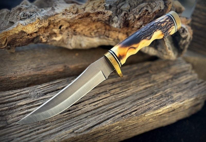 UNUSED USA SCHRADE “UNCLE HENRY” 153 GOLDEN SPIKE *WOW* Carousel 2