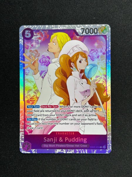Sanji & Pudding EB: Anime 25th Collection (EB-02) Mint / NM R One Piece Card Carousel 1