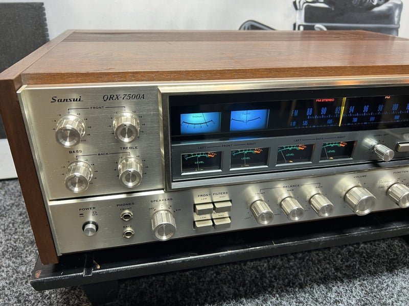Vintage QRX-7500a Receiver Amplifier Carousel 2