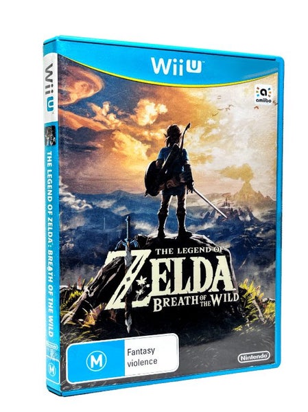 The Legend of Zelda Breath of the Wild (Wii U) *MINT COMPLETE* Carousel 1