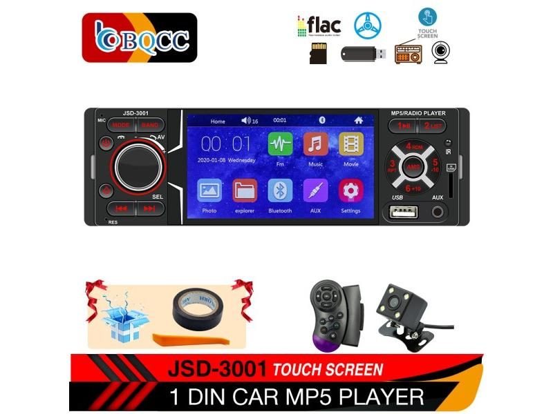 Lastest 1din 4.1'' HD Touch Screen Car Player MP3 MP5 Audio Stereo FM Radio Carousel 1