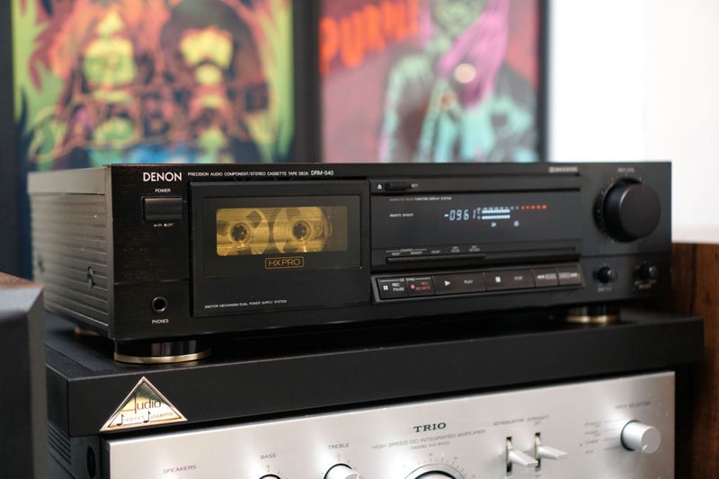Denon DRM-540 Cassette Deck with Auto Search, Dolby B/C & MPX Filter Carousel 1