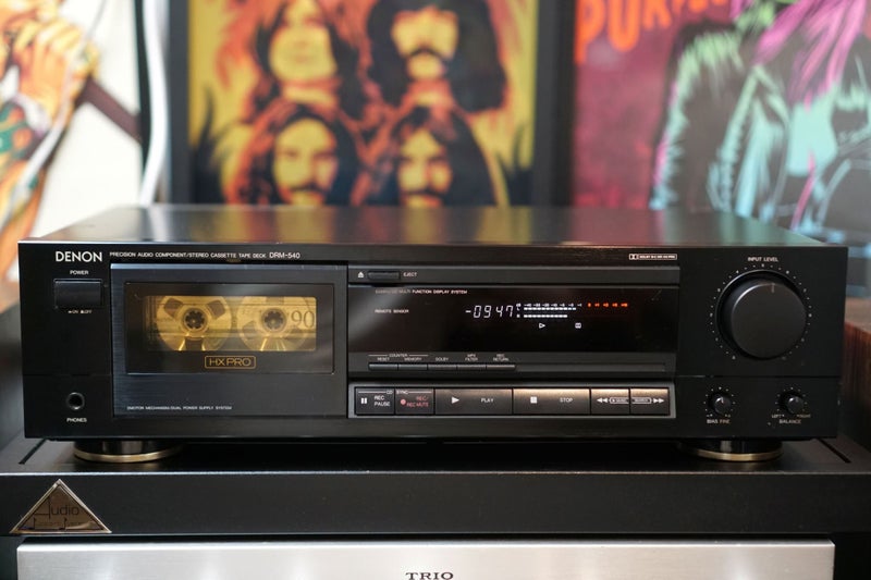 Denon DRM-540 Cassette Deck with Auto Search, Dolby B/C & MPX Filter Carousel 2