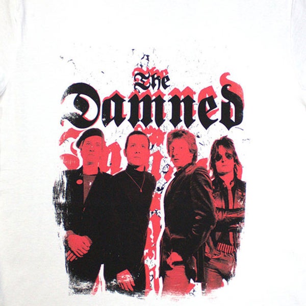 The Damned Repeat Logo Photo T Shirt Carousel 2