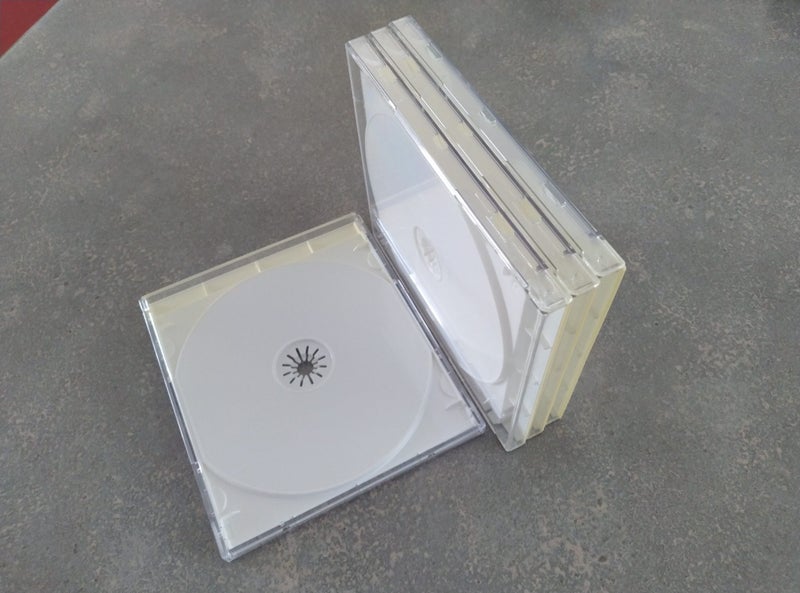 CD Jewel cases (x4 white) Carousel 2