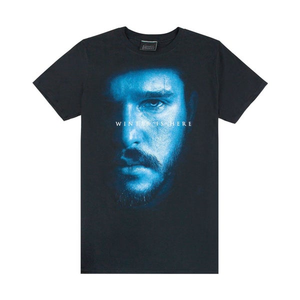 Game of Thrones Mens Jon Snow Winter Is Here Carousel 1