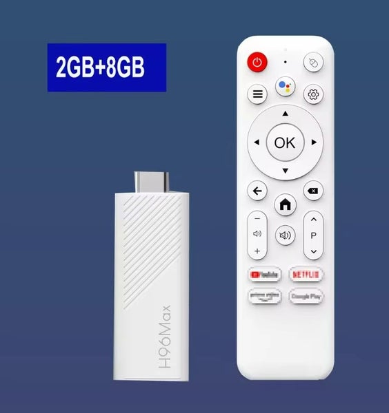 H96 MAX Android TV Stick Allwinner H313 2.4G Wifi 5G 8GB 4K 3D HDR Voice Remote Carousel 1