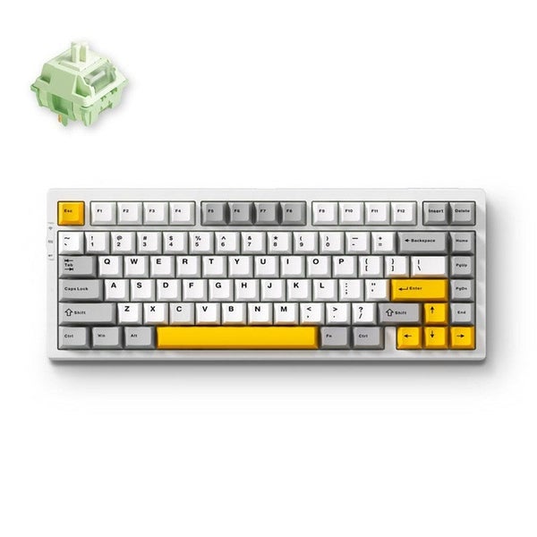 MCHOSE G75 Pro Tri-mode RGB Hot-Swappable Wireless Gaming Keyboard - Grey, Ma... Carousel 1