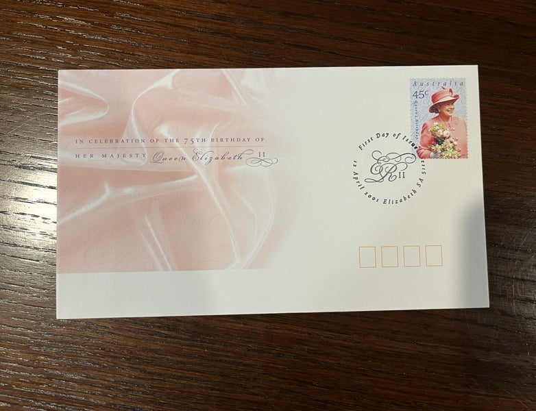 FDC Queen's 75th Birthday Carousel 1