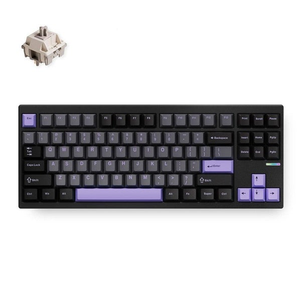 MCHOSE GX87 Ultra Tri-mode RGB Hot-Swappable Wireless Gaming Keyboard - Black... Carousel 1