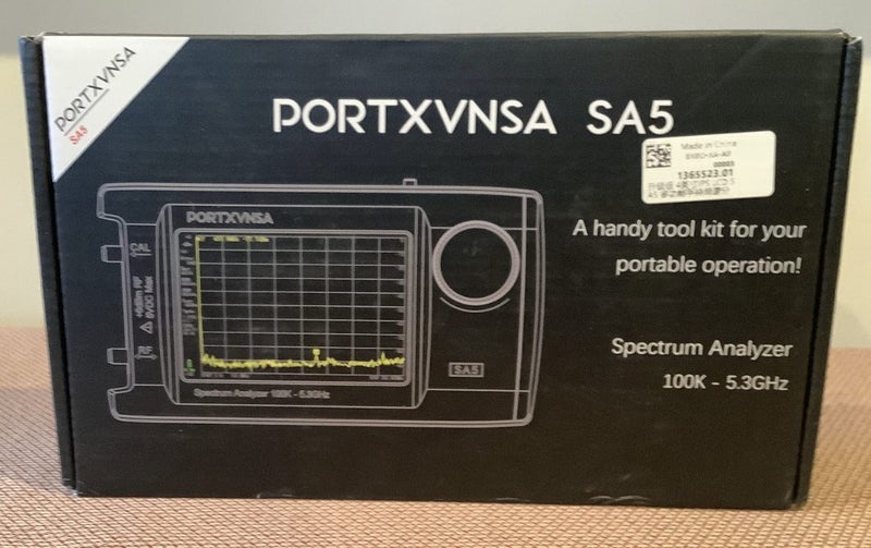 SA5 PORTXVNSA Spectrum Analyser 4inch Screen Carousel 2