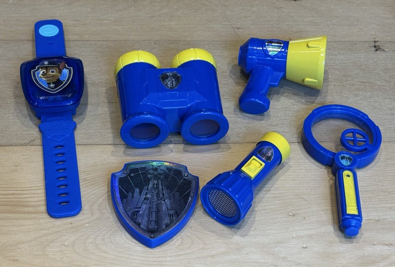 Bulk Paw Patrol pieces including Vtech watch Carousel 1