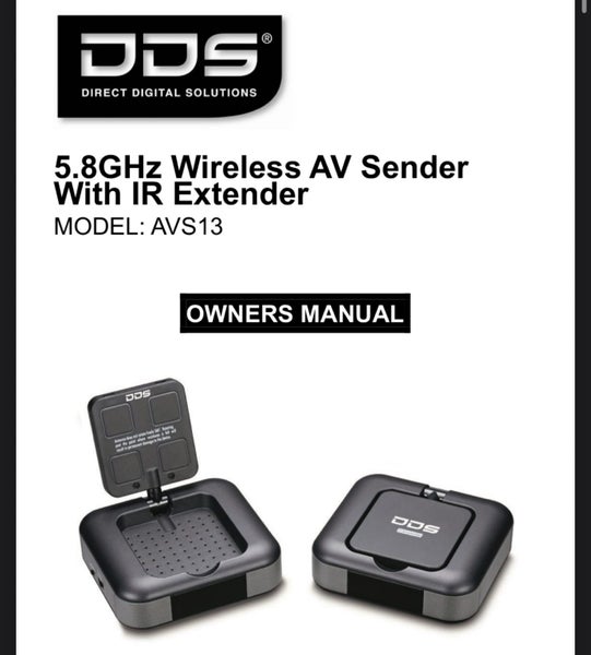 Digitech 5.8GHz Wireless AV Sender/Receiver Carousel 1