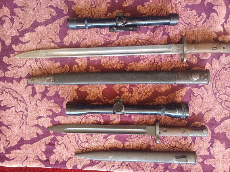Bayonets NZ and Bushnell Scopes. Carousel 1