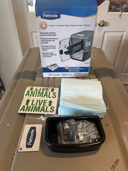 Dog Travel Crate (Large) - Airline Approved Carousel 4