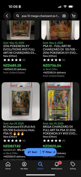 PSA10 Gem Mint Charizard Carousel 4