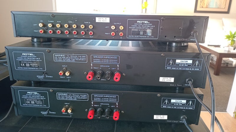 Rotel Amplifiers - Pre-amp and power amps Carousel 2