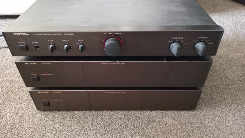 Rotel Amplifiers - Pre-amp and power amps Carousel 1