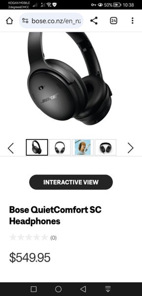 New Bose QuietComfort SC Noise Cancelling Headphones Carousel 6