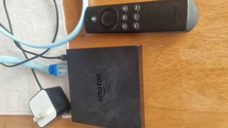 Amazon fire TV with HDMI cable Carousel 1