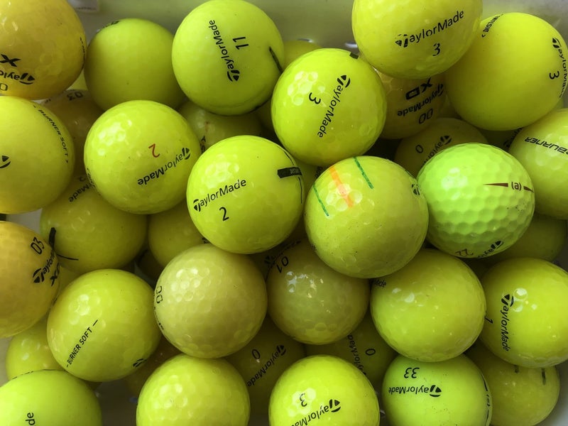 Taylormade Mixed Yellow Used Balls - 50 balls Carousel 1